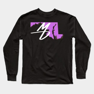 MD STATE DESIGN Long Sleeve T-Shirt